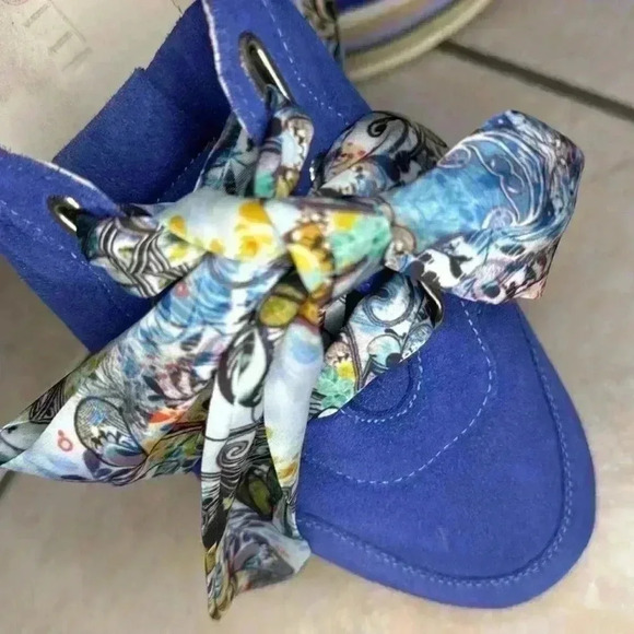 Girotti women’s sneaker blue EU 39/ US 8.5 - Picture 3 of 8